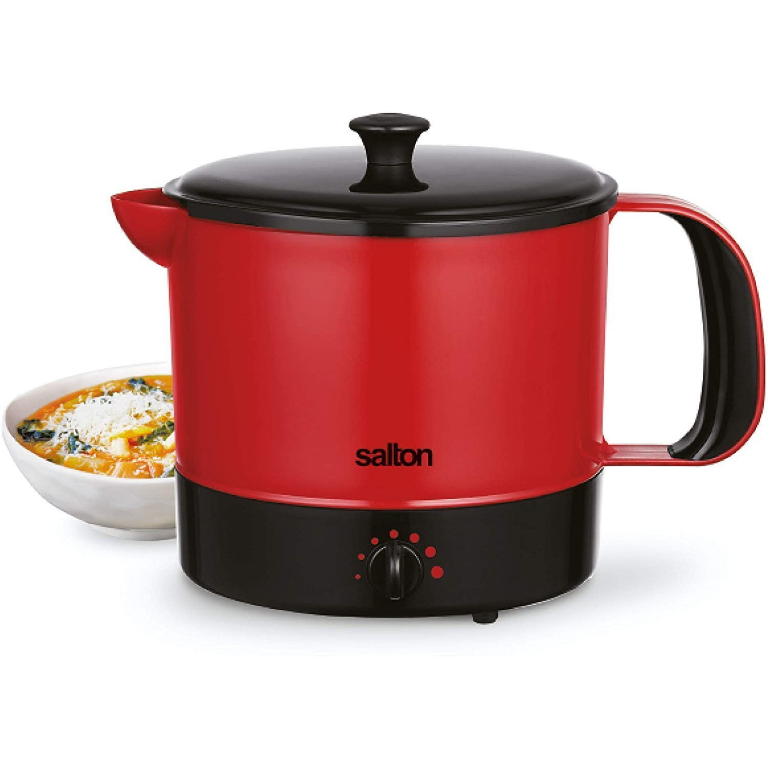 Salton MP2013 NonStick MultiCooker, 1.25L Capacity, Red Walmart