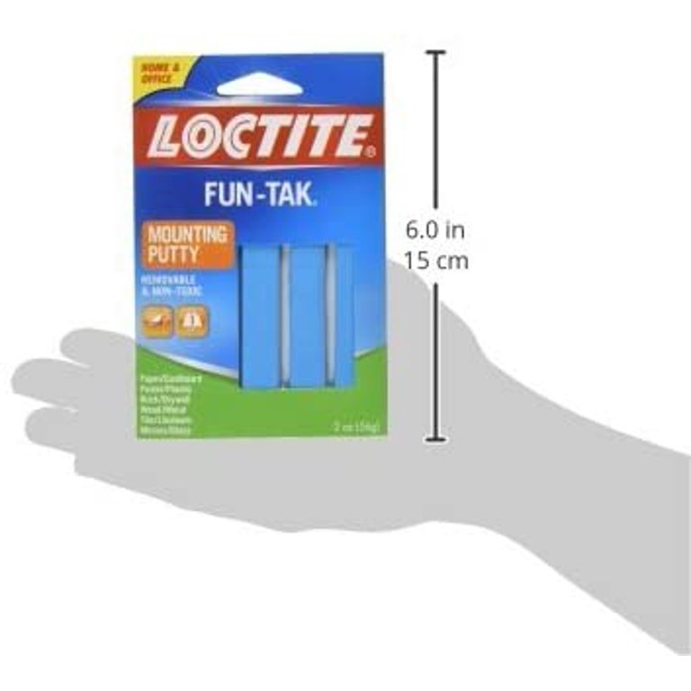 Loctite Fun-Tak Mounting Putty, Removable, Shop