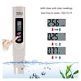 thumbnail image 4 of Portable Digital TDS Meter Filter Measuring Water Quality Purity Tester Drink Water Tds Meter Pen Type ,Multifunctional, 4 of 6
