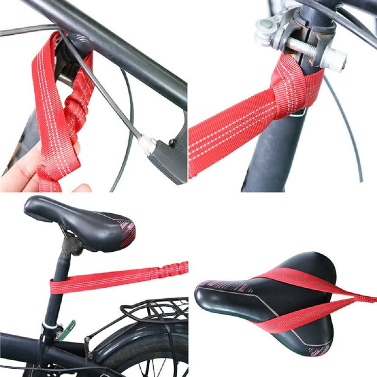 Outdoor Elastic Tow Rope Bicycle Stretch Bungee Cord Bike Traction