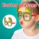 thumbnail image 1 of Fiudx Vasos de Pascua, Diseño Decorativo de Uñas de Resurrección, Marco de Plástico Divertido, Material Reciclable Ecológico, Ideal para Fiestas Navideñas, Celebraciones Familiares, Tamaño 13,5 X 9 C, 1 of 6