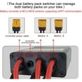 XIOP Double Battery Discharge Converter for E Bike, 20V72V DC Dual