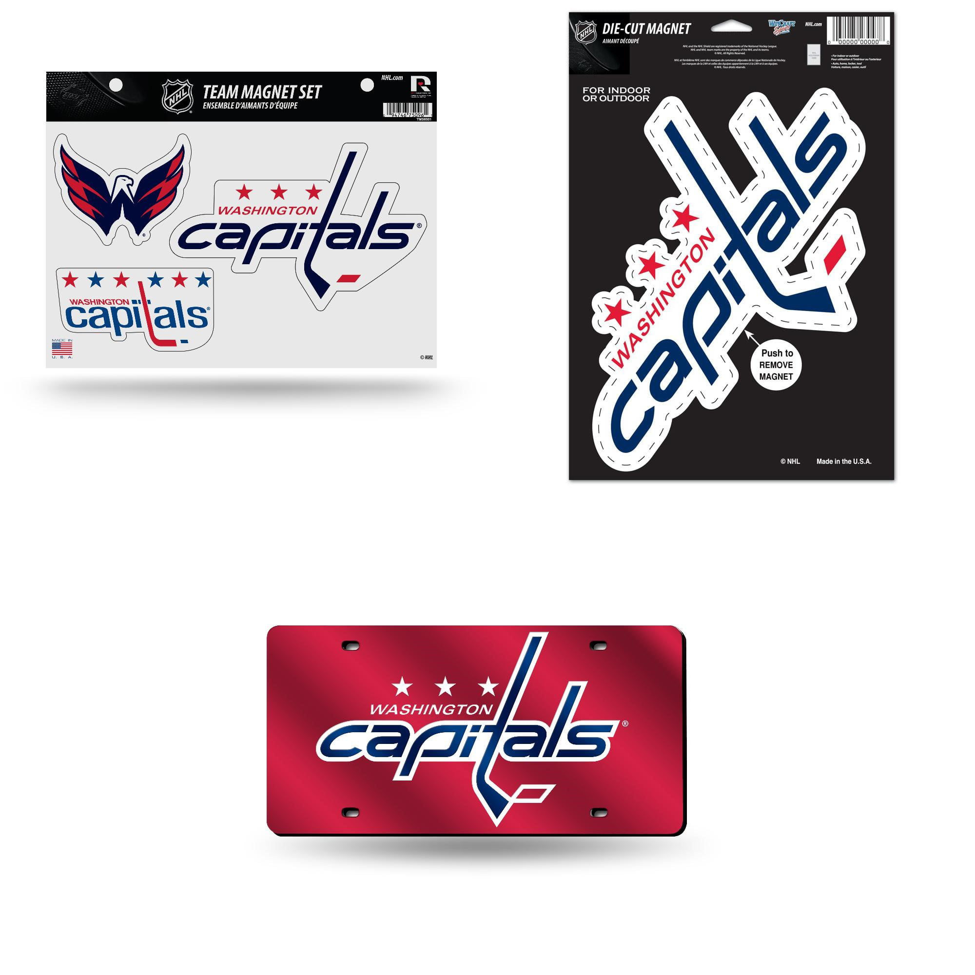 TEAM BOOSTER 12" x 3" NHL® Washington Capitals Bumper Sticker 
