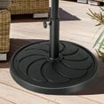 thumbnail image 5 of Gymax 40 lbs Patio Round Umbrella Weighted Base Heavy-Duty Table Market Stand Outdoor, 5 of 10