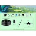 thumbnail image 2 of drip Irrigation kit, Automatic Garden Watering System, Quick Connector and 360-degree Bending Dropper atomizing Copper Nozzle, Garden Plant Lawn Courtyard Watering System. (20spray nozzles), 2 of 14