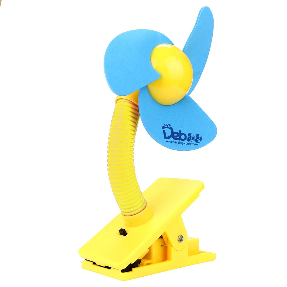 Stroller Fan Portable Baby Mini Safety Clip On Pushchair Pram Cot