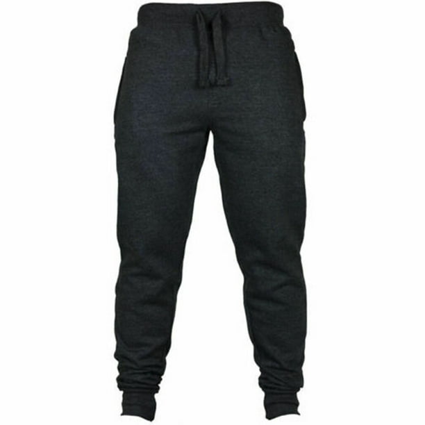 Hot Sale Custom Casual Sports Black Plain Men's Pant - China Pants