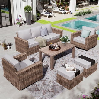 Nathan James Kayden Bohemian 3-Piece Patio Conversation Set