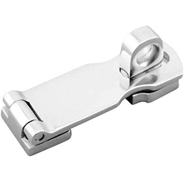 Marine Grade Stainless Steel Heavy Duty Door Hasp with Turning Padlock