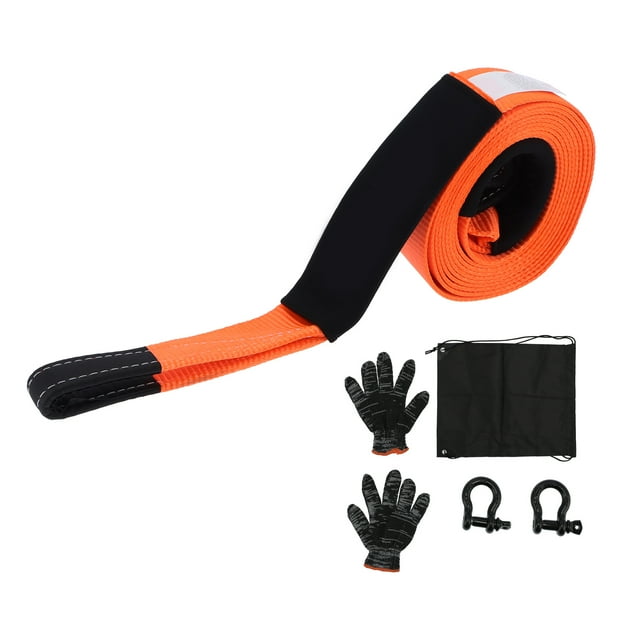 Towing Rope,Towing Rope Polyester Material Polyester Tow Rope Car Tow Rope High-Precision Functionality