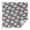 Gray White Flower, variant on Gray White Flower Pattern Square Tablecloth,Waterproof Square Table Cover,Wipeable Spillproof Washable Table Cover for Home Kitchen Party Decor 42"X42"(107x107cm)