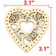 thumbnail image 2 of Decoración de madera Unique Bargains corazón Amor 3.1' x 3.1', 2 of 3