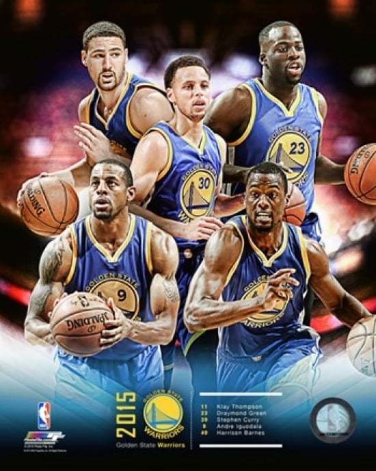 Trends International Golden State Warriors Stephen Curry Champ Wall Poster 22.375 x 34
