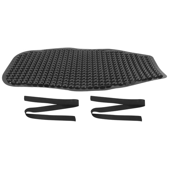 Milisten Black Gel Padding Motorcycle Seat Cover for All-Weather Use