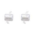 thumbnail image 4 of Wosthever Gancho adhesivo sin costuras con soporte de carga de 2KG Ganchos de pared resistentes al desgaste Palo fuerte Estante de almacenamiento Blanco 2Conjunto, 4 of 6