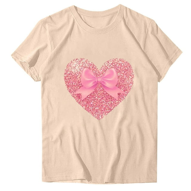 Tops Cortos para Mujeres Cuello en V Suelto Moda Casual Manga Corta Superior, Halagadora Silueta para el Uso Diario Y Casual