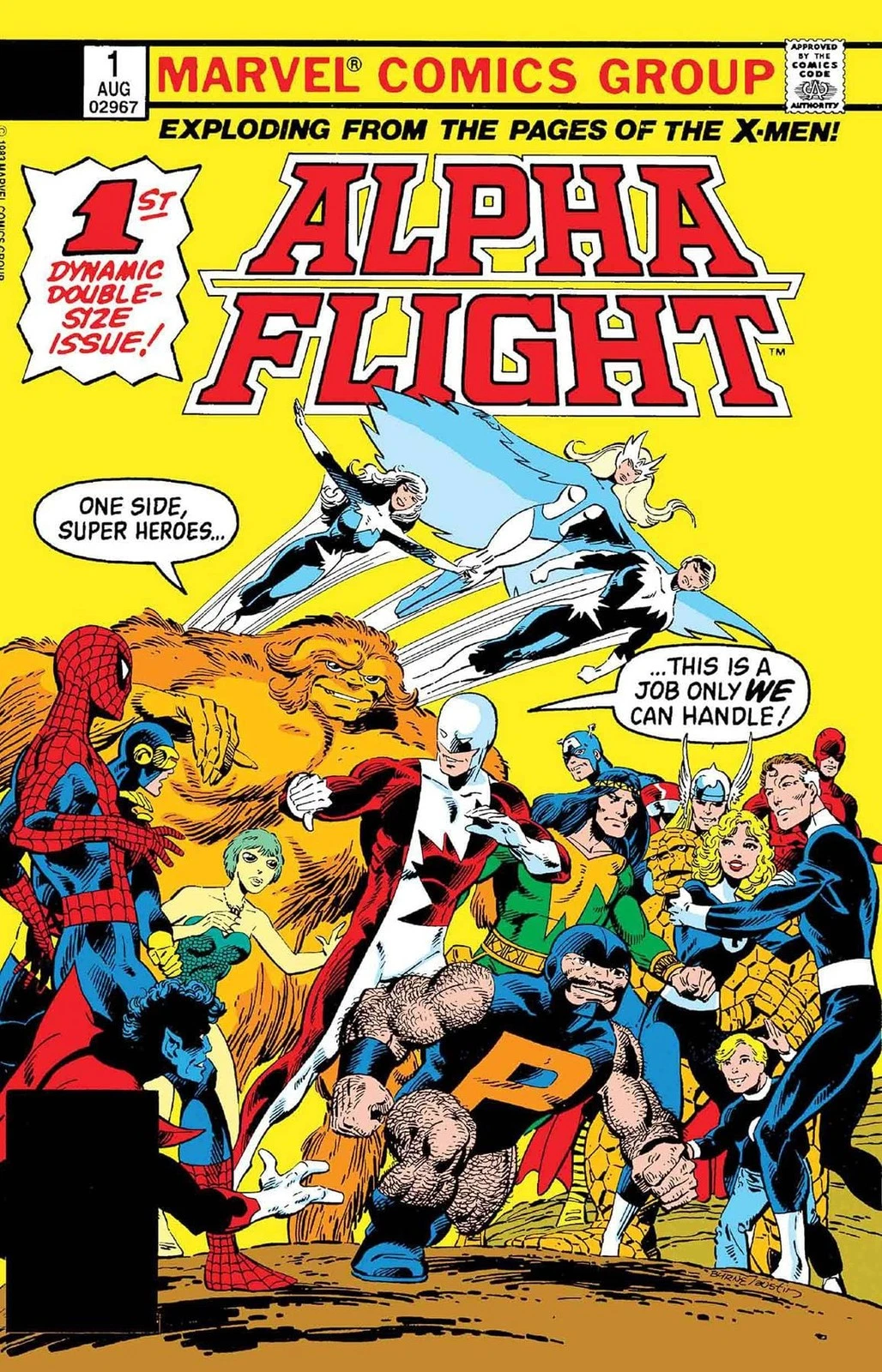 ALPHA FLIGHT #1 FACSIMILE EDITION NM