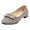 Dark Gray, variant on Summer Women's Casual Pointed Toe Flat Shoes with Rhinestone Bow Detail Low Heel Comfortable Footwear