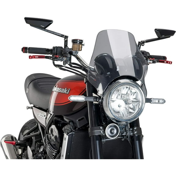 PUIG HI-TECH PARTS Naked Windshield - Smoke - Z900RS/SE 21347H