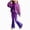 A265-Light Purple, variant on NIEWTR 7-8 Years Toddler Girls Clothes Sets Crew Neck Floral Long Sleeve Shirt Cute Pants Set 2 Piece Fall Winter Outfits A265-Dark Purple