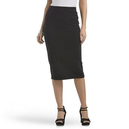 Route 66 Women's Knit Pencil Skirt, Black, Small (Best Small Office Vpn Router)