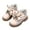 Beige, variant on Kids Girls Boots Shoes Cute Fashion Short Ankle Dress Bow Booties