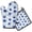 Pioneer Flower Floral-3, variant on Pioneer Flower Floral Print Pattern 2-Pack Oven Mitts Set, Heat Resistant Kitchen Gloves, 7.7" X 12"