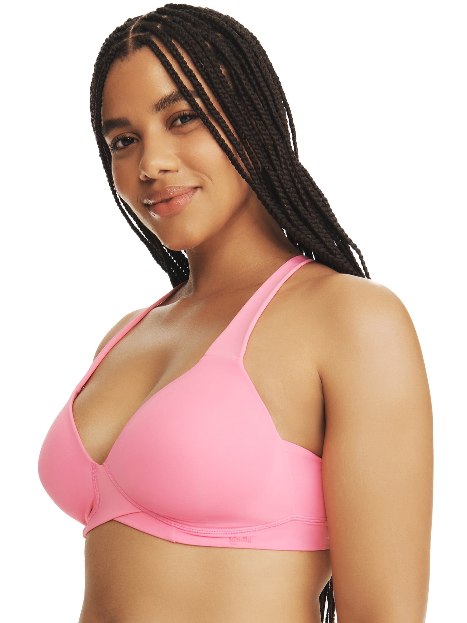 Kindly Yours So Comfy Micro Wire-Free Plunge Bra, Sizes S-XXXL