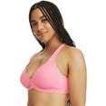 thumbnail image 4 of Kindly Yours So Comfy Micro Wire-Free Plunge Bra, Sizes S-XXXL, 4 of 8