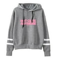 thumbnail image 7 of ILLIT Not cute anymore hooded drawstring pocketless  sweatshirt men/women kpop pullover, 7 of 7