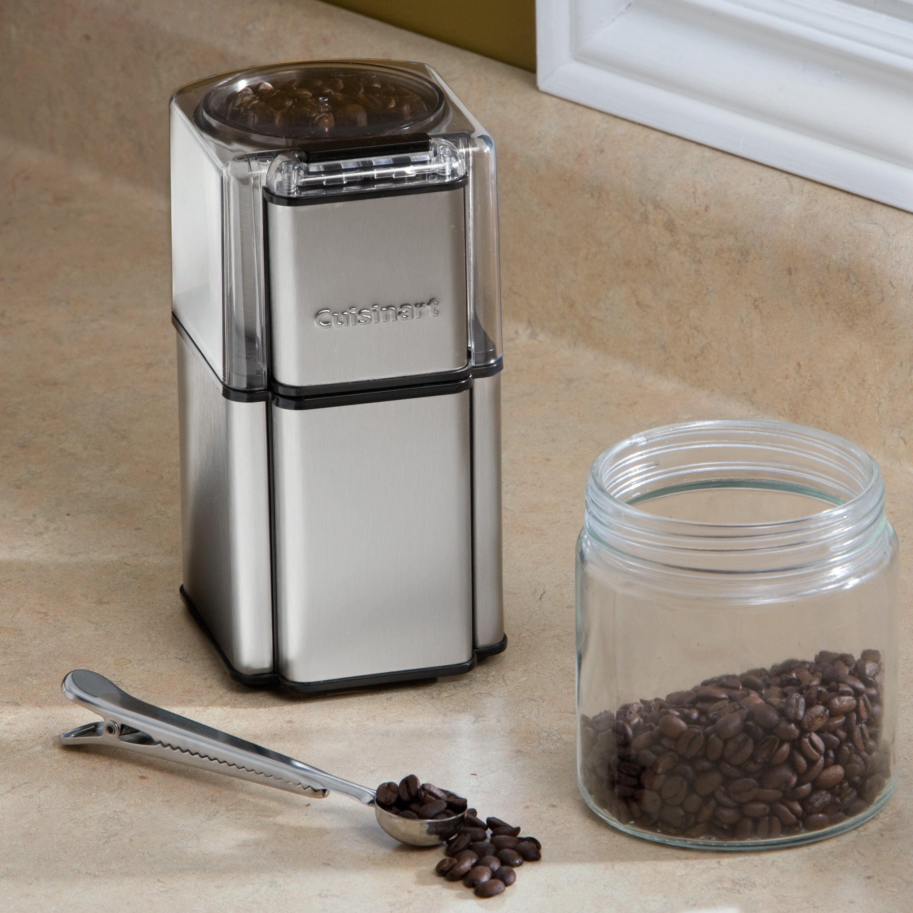 Cuisinart Grind Central 3 oz. Brushed Stainless Steel Blade Coffee
