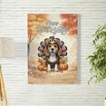 thumbnail image 2 of Happy Thanksgiving Beagle Turkey Costume Pumpkins Autumn Leaves Vertical Matte Canvas Poster Beagles Dog Lover Gifts Idea Wall Art Home Decor - 130144, 2 of 5