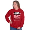 thumbnail image 4 of Funny Lazy Life To Don't List Sweatshirt for Men or Women Brisco Brands L, 4 of 6