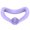 Purple, variant on husxh Silicone VR Face Cover Sweatproof Protective Eye Pad with Anti-Leakage Nose Pad Face Cushion Pad Replacement for Meta Quest 3S VR Accessories
