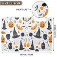 thumbnail image 4 of A4 Double Clip File Folder 18.9x12.6in Clipboards Foldable Binder Holds 80 Sheets Project Folder for Office, Home A Variety Of Cute Halloween Elements, 4 of 9
