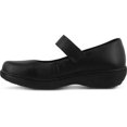 thumbnail image 4 of Women's Spring Step Wisteria Mary Jane Black Leather 9 W, 4 of 7