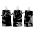 thumbnail image 3 of Foldable Water Bag, Collapsible Water Bottle   For Outdoor Black, 3 of 8