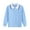 A-Blue, variant on Boys Athletic Pullover Polo Shirt Long Sleeve Lightweight Fabric for Hiking Running and Jogging Activities(A-Light Pink,12-13 Years)