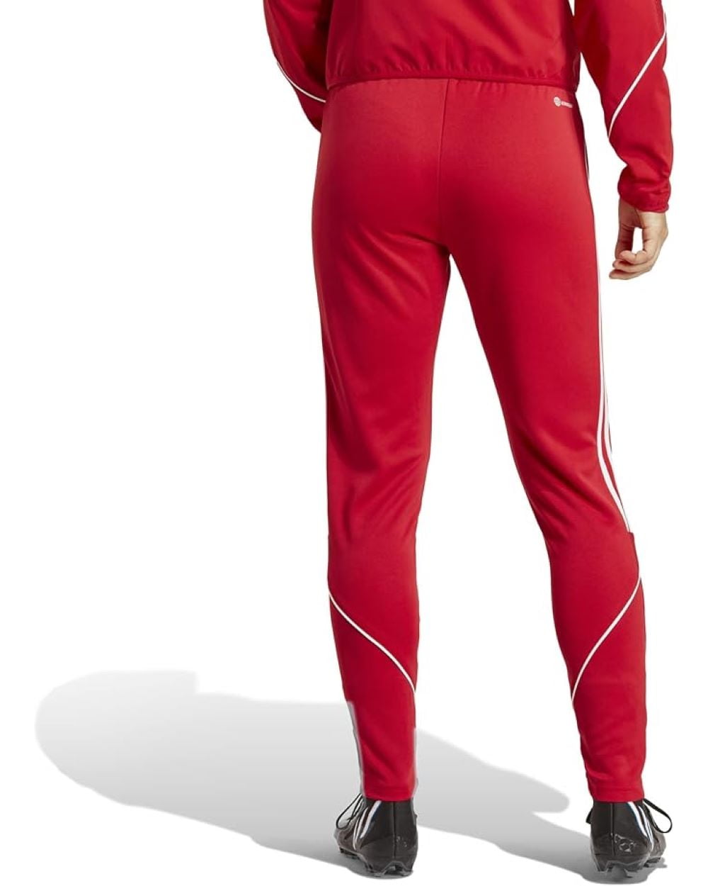 adidas womens red track pants