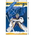 thumbnail image 3 of NHL St. Louis Blues - Jordan Binnington 19 Wall Poster, 22.375" x 34", 3 of 4