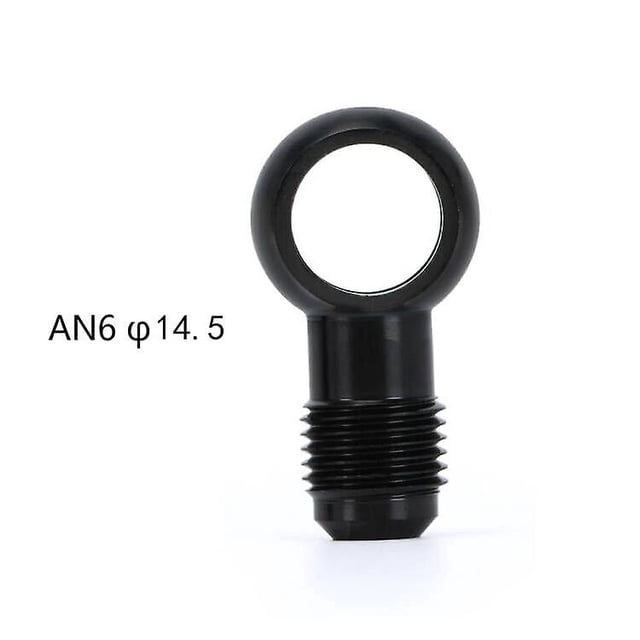 VR-Aluminum Banjo Adapter Bolt AN6 AN-6 -6 an to 12.5mm 14.5mm Brake Fitting Black VR-SL776-06-12~4048