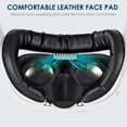 thumbnail image 4 of KKCOBVR K3 Facial Interface Fan with PU Leather Face Pad Only Compatible with Quest3 Accessories, Relieve Lens Fogging and Fits Use with Quest 3 Head Strap, 4 of 7