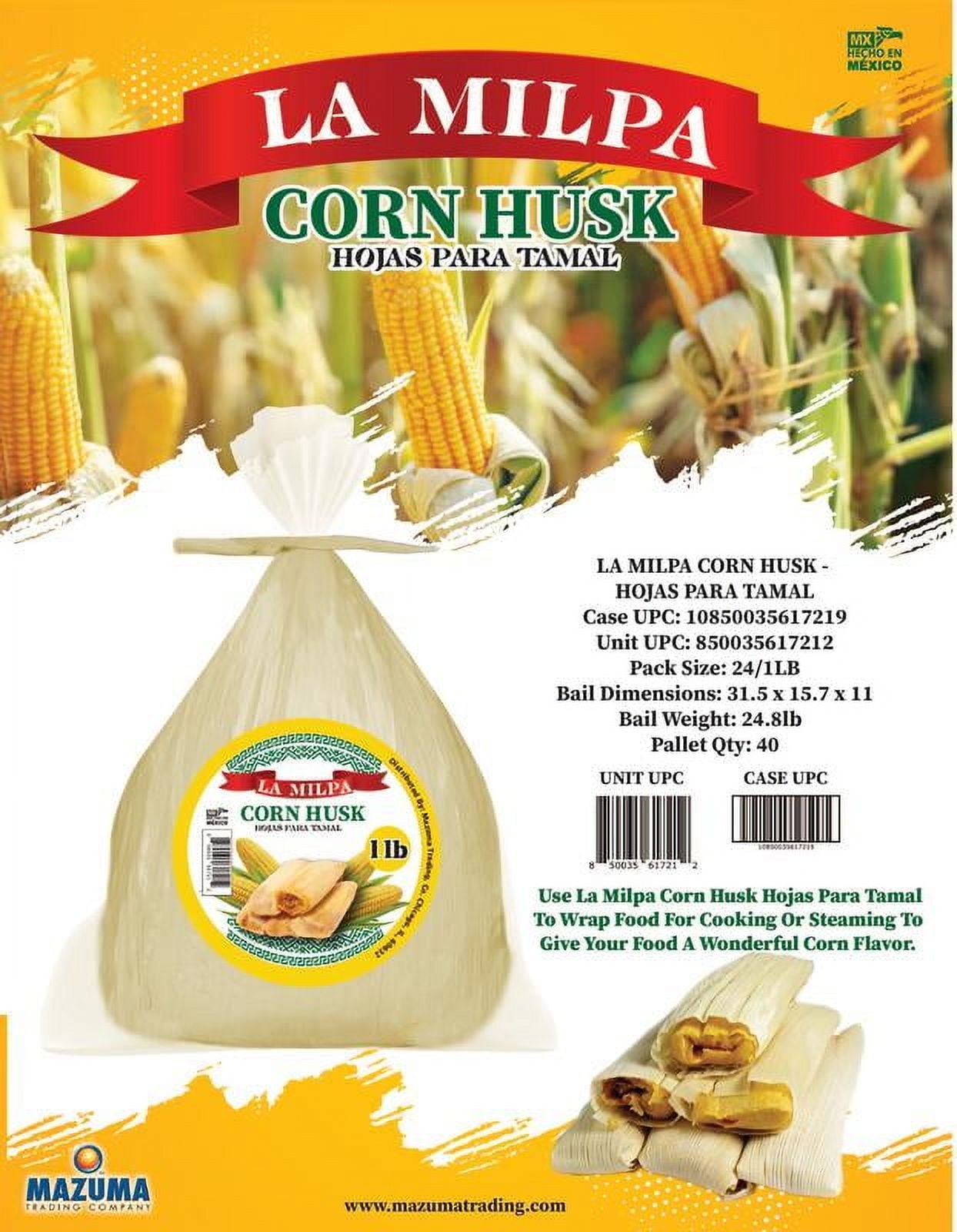 La Milpa Corn Husks, 1 lb