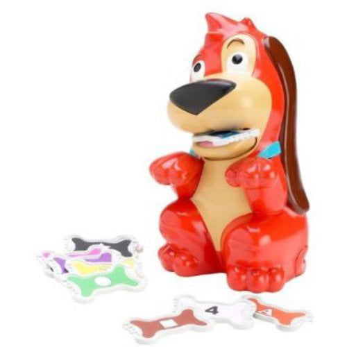 2009-Red Rover Talking Dog Learning Game,Colors,Numbers & Shapes 12 Bones 100% 