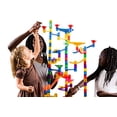 thumbnail image 2 of Marble Genius Marble Run Extreme Set - 145 Complete Pieces + Free Instruction App (125 Translucent Marbulous Pieces + 20 Glass Marbles), 2 of 5