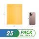 thumbnail image 2 of Paquete de 25 sobres acolchados de papel kraft amarillo de 7,25 x 11, bolsas de envío tamaño CD de 7 1/4 x 11 con cáscara y sello para embalaje y embalaje por correo; Bolsas tipo bolsa con acolchado, 2 of 7