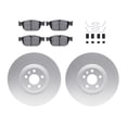 thumbnail image 3 of KarParts360 For Volvo V60 Cross Country/S60 2019 20 21 22 23 2024 Brake Set Front | Plain Rotor Style, 3 of 4