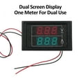 thumbnail image 2 of Mistaha AC Voltage and Current Meter with Transformer - Mini Digital Multimeter with Current Sensor - Dual LED Display - Black, 2 of 6