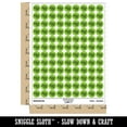 thumbnail image 2 of Airplane Flying Through Clouds Travel Trip 200+ Round Stickers - Light Green - Matte Finish - 0.50" Size, 2 of 3