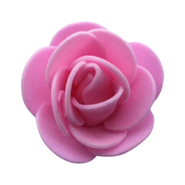 Artificial Flower bouguets 50PCS Fake Flower Heads For Crafts PE Foam Roses Head Artificial Flowers DIY Party Birthday Home Decor Wedding Decoration For Scrapbooking Gift Box DIY Wreath